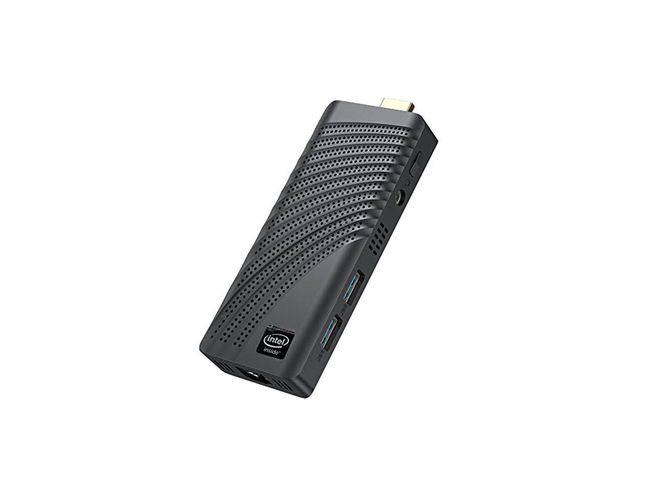 Mini PC Stick Celeron J4125 6GB/128GB Windows 10 Pro, 4 Cores Mini Computer Stick 4K, Support Gigabit Ethernet/2.4G+5.0G WiFi/2X USB 3.0 Port/for Home Theater, Business, School