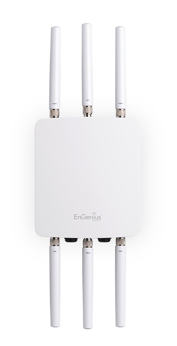 EnGenius Technologies High-Powered, Long-Range, Ruggedized 3 x 3 Dual-Band Wireless AC1750 Outdoor Access Point (ENH1750EXT)