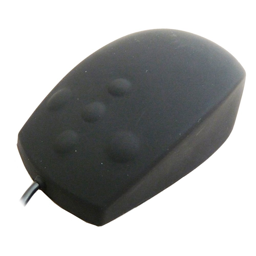 Waterproof Silicone Rubber Laser Mouse