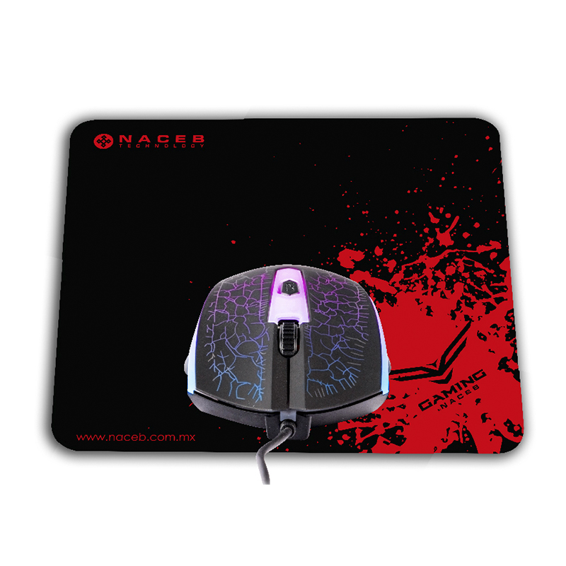 NACEB BD NA-632 KIT MOUSE + MOUSEPAD GAMING