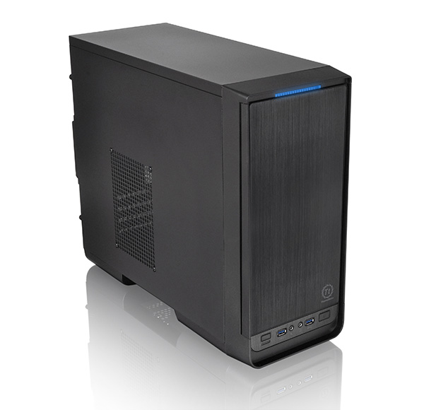 THE CS CA-1A8-00M1NN-00 URBAN S1Micro Case M/B Micro ATX Mini-ITX DRIVE Accessible 2 x 5.25,1 x 3.5 Hidden 5 x 3.5, 1 x 2.5 Exp Slots 4