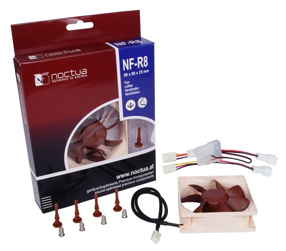 NOCTUA CA NF-R8-1800 FN Raised-Blade