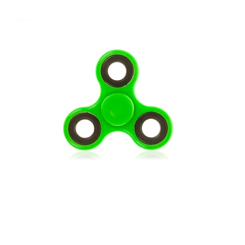 STYLOS CA SPINNER VERDE MATERIAL PLASTICO BALERO al CENTRO CONTRAPESOS DE METAL