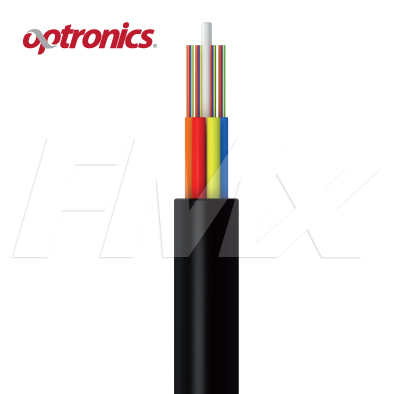 Cable de Fibra Optica Exterior Dielectrico Multimodo 50/125 de 6 Hilos Semi-seco