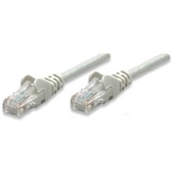 X-MEDIA CB XM-C5E-001-GY - Cable UTP CAT5E 1 PIES 24AWG CCA Gris