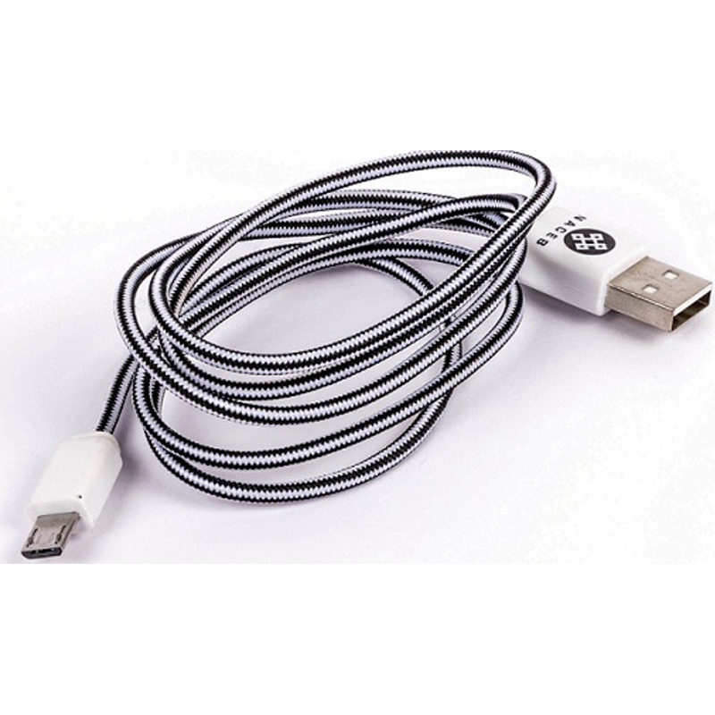 NACEB CB NA-518G CABLE USB A MICRO USB GRIS