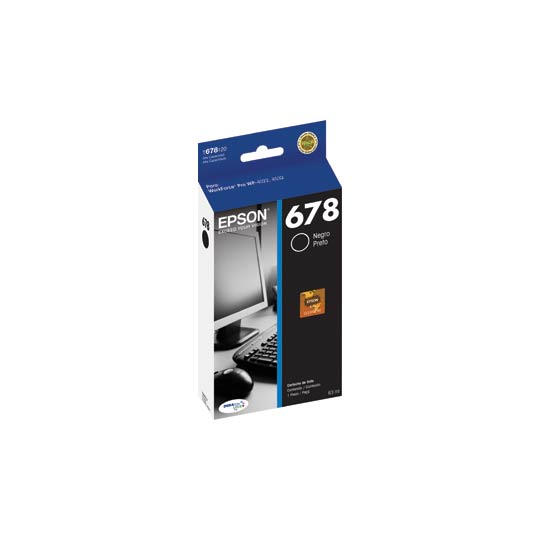 CARTUCHO EPSON MODELO 678 NEGRO, PARA WP-4532, WP-4592, WP-4092