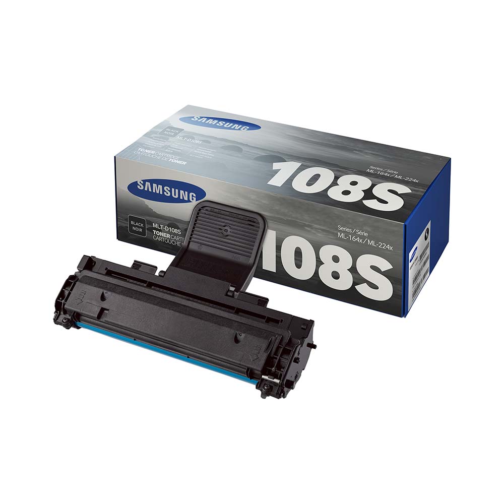 TONER SAMSUNG MLT-D108S/XAX, 1,500 PAG, NEGRO, ESTANDAR RENDIMIENTO