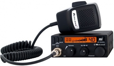 Midland Radio Personal 1001LWX, Digital, FM, 40 Canales, Negro