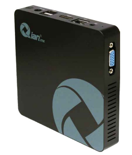Mini PC Qian QMX-42902, Intel Celeron N3060 1.60GHz, 4GB, 64GB