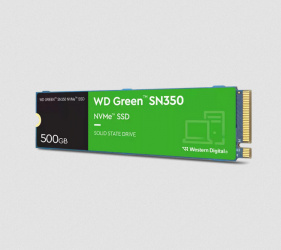 SSD WESTERN DIGITAL WD GREEN SN350 NVME, 500GB, PCI EXPRESS 3.0, M.2