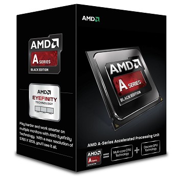 AMD CP A6 6400K 3.9 GHz(4.1 GHz con turbo Frecuency) Cache L2 1MB,Socket FM2, 2 Nucleos, Radeon HD 8470D, 800MHz,Soporta 64 Bits