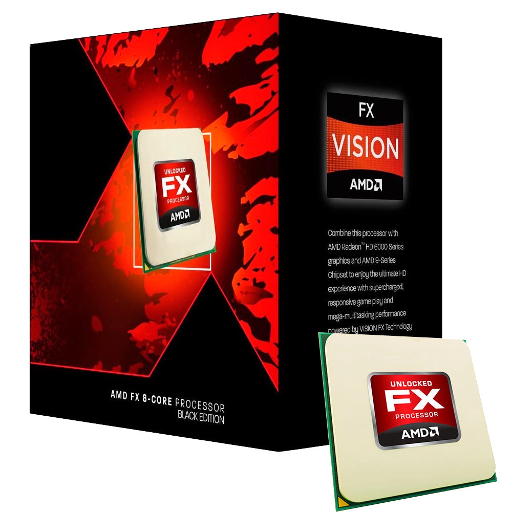 AMD CP FX FX-8320 VISHERA 8 CORE 3.5 GHZ (4.0 GHZ TURBO) SOCKET AM3+ 125W