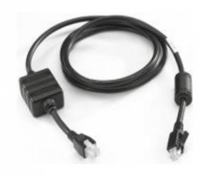 ZEBRA CABLE PARA FUENTE DE PODER MACHO - MACHO, NEGRO