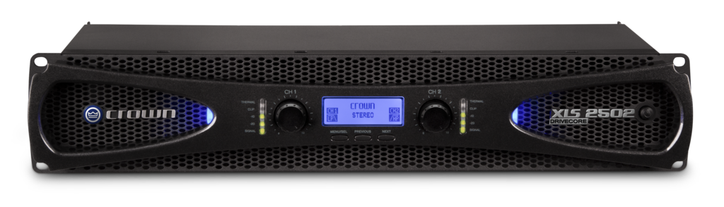 Crown XLS2502 Amplificador de potencia de 2 canales, 775 W 4