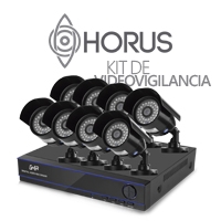 KIT GHIA DVR 8 CH PENTAHIBRIDO 1080P LITE/ HDMI/ VGA / 8 CAMARAS BALA METALICAS 720P / CONECTIVIDAD P2P /8 CABLES DE 18.3 MTS / FUENTE DE PODER