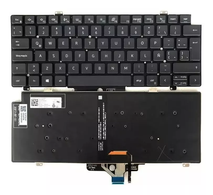 TECLADO DELL LATITUDE 5420 7420 7520 2021 K5XT4 0K5XT4