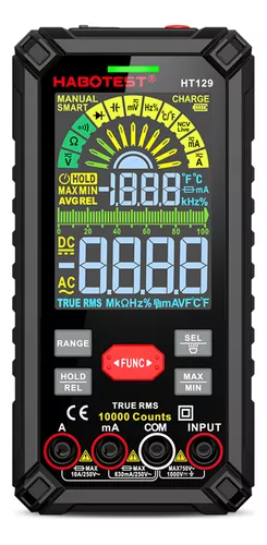 MULTIMETRO INTELIGENTE HBOTEST HT129 SMART DIGITAL