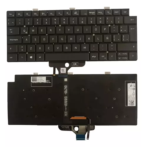 TECLADO RETROILUMINADO LATIN SPA PARA DELL LATITUDE 13 7300 7320 E7320 5320 5300 5310-