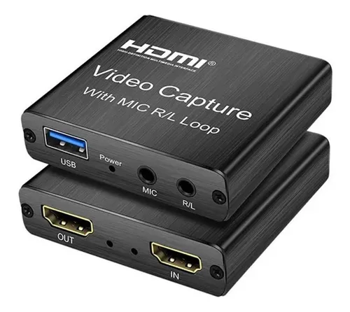 Tarjeta Capturadora Audio Video Hdmi 4k Hd 1080p 60fps BENKEL