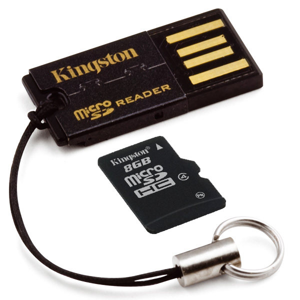 KINGSTON RM FCR-MRG2 CONECTOR USB 2.0, COMPATIBLE WITH DISPOSITIVES MICROSD AND MICROSDXC, CLASS 4, MOBILITY/MULTI KIT