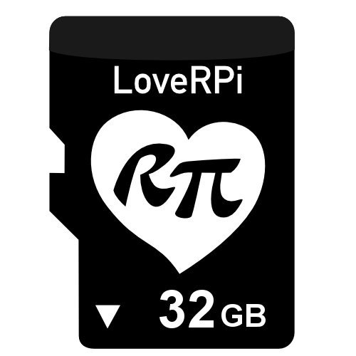 LOVERPi 32GB RASBIAN NOOBS UHS-1 MICROSD TARJETA CON SD ADAPTADOR PARA RASPBERRY Pi