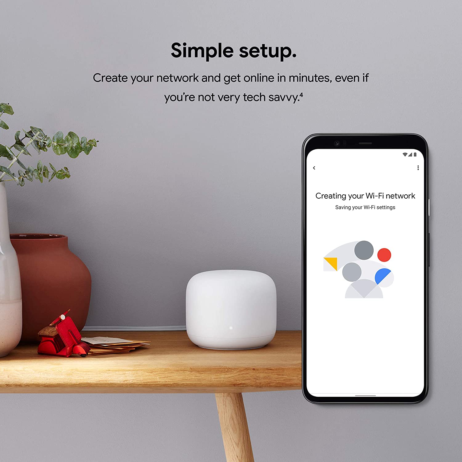 Google Nest Wifi – AC2200 – Sistema WiFi de malla – Enrutador Wifi – Cobertura de 2200 pies cuadrados