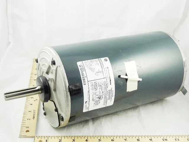 GE, Carrier 1 HP, 208-230/460V, 3 PH, 1140 RPM, Frame 56Y, Condenser Fan Motor Replacement
