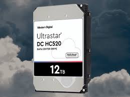 Western Digital 0F30146 Ultrastar DC HC520 HUH721212ALE604 12TB HDD 3.5" SATA