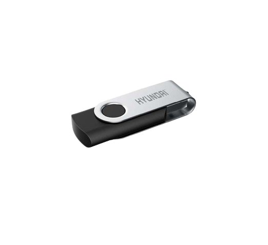 Memoria USB Hyundai Rotate Bravo - 8GB - USB 2.0 Modelo: U2BKP/8G