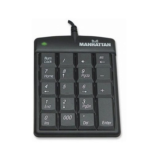 MANHATTAN KB 176354 TECLADO NUMERICO USB NEGRO