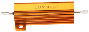 50W 1 OHM ALUMINIO RESISTENCIAS DE CARGA METAL DISIPADOR