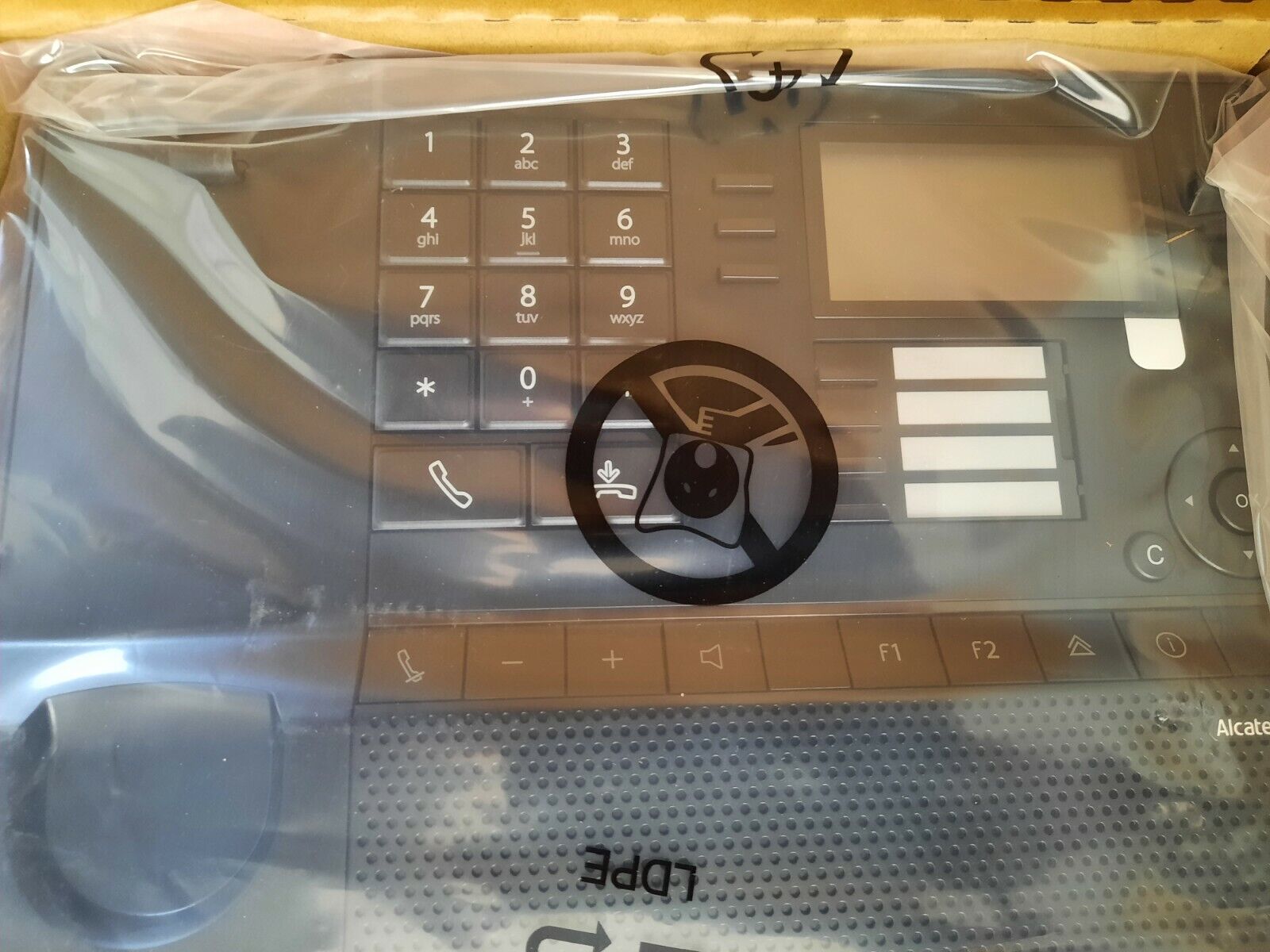 1x Teléfono de escritorio Alcatel-Lucent 8028 IP, IP premium teléfono INT, 3 MG27100WWAC02