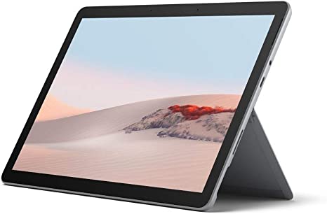 Microsoft Surface Go 2 (TGF-00001) | Pantalla táctil de 10.5in (1920 x 1280) | Procesador Intel Pentium 4425Y | 4GB de RAM | 64GB de almacenamiento eMMC | Windows 10 Pro | Platino