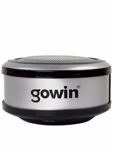 GOWIN MM RED-301 Bocina PortÃ¡til 360 colores GRIS con NEGRO