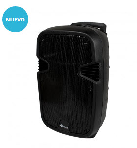 STYLOS MM STSBAX2B BAFFLE SISTEMA DE ALTAVOZ 12 Pulgadas CONEXION USB/TF, BLUETOOTH, RADIO FM, 3,800 W P.M.O.P. 1 MICROFONO INALAMBRICO INCLUIDO, BATERIA RECARGABLE CONTROL REMOTO, ENTRADA DE MICROFON