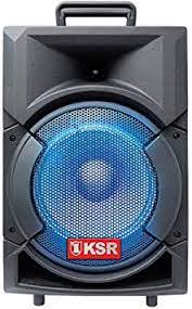 Kaiser Bafle Recargable de 8\" con Bluetooth y Micrófono. 6,200W PMPO
