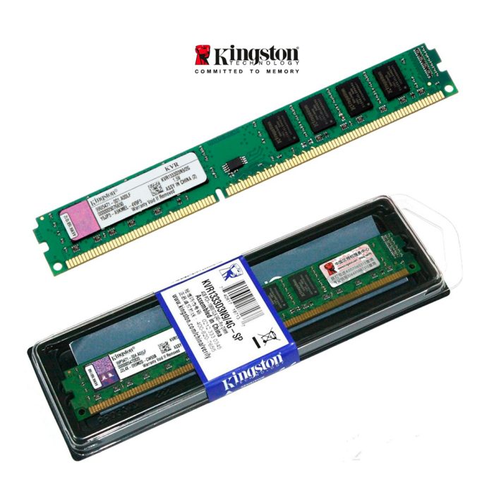MEMORIA RAM KINGSTON DDR3 4GB PC3-10600 1333MHZ PARA PC