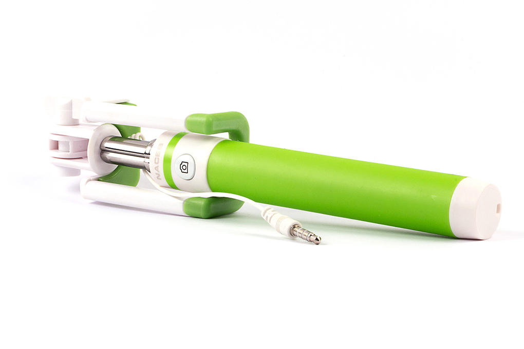 NACEB CA NA-595VE BASTON SELFIESTICK VERDE