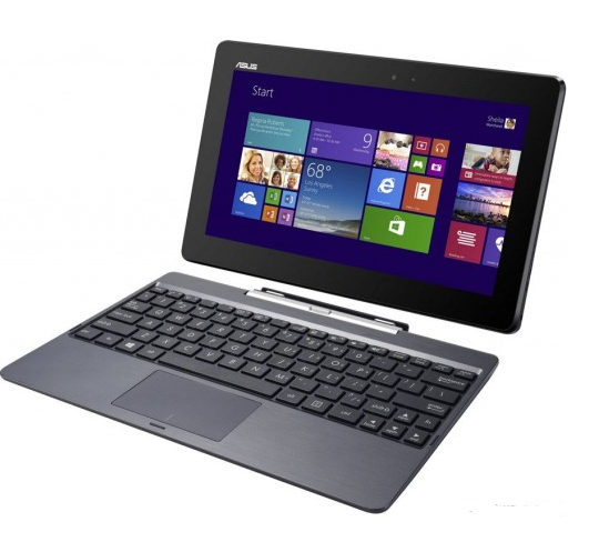 ASUS TRANSFORMER BOOK T100 INTEL QUAD-CORE 1.33GZ/ 2GB/ 32GB/ 10.1 LED TOUCH HD / W8/ OFFICE H&S/TEC