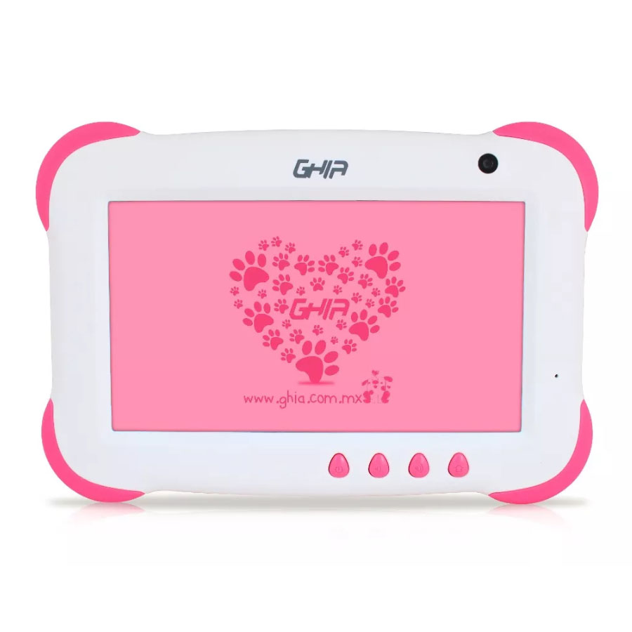 TABLET GHIA ANY KIDS Q 7 47458/5PTOS/QUAD/1GB/8GB/2CAM/WIFI/ANDROID 5.1/ROSA