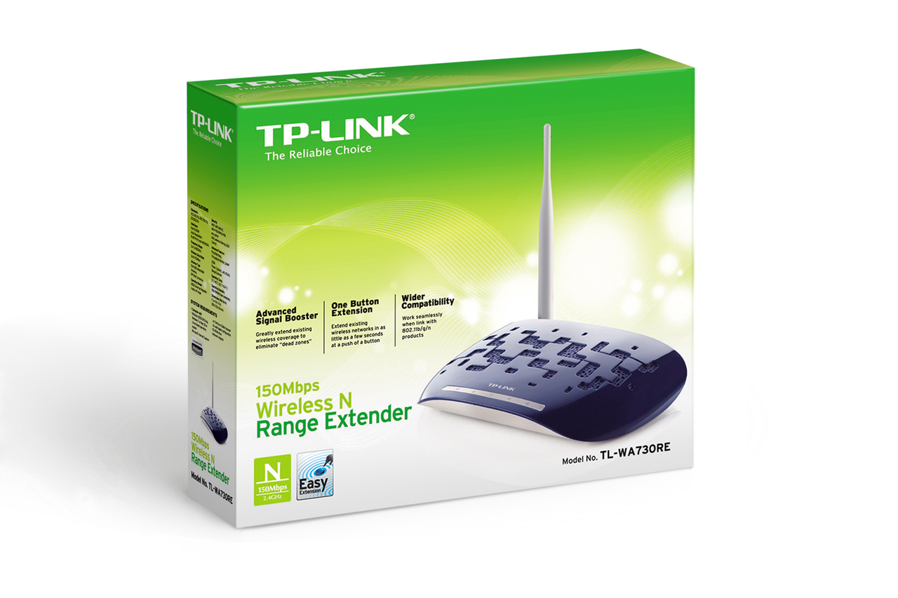 EXPANSOR DE RANGO INALAMBRICO TPLINK N 150 MBPS 1 ANT TL-WA730RE