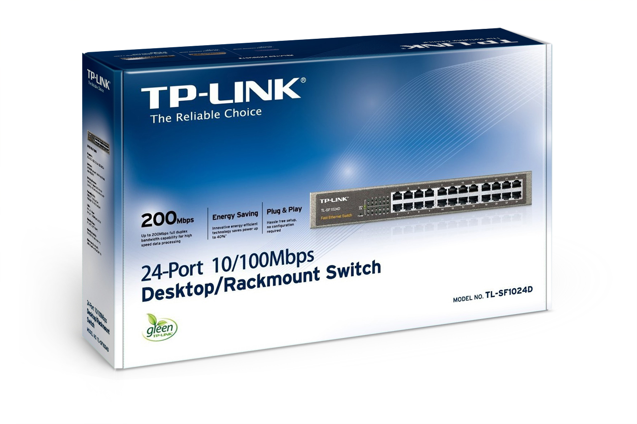 SWITCH GIGABIT DE 24 PUERTOS