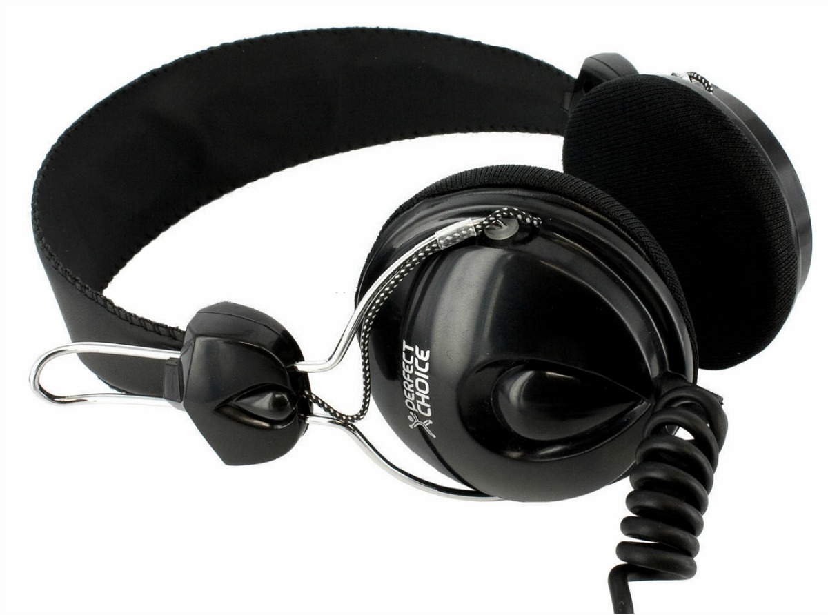 PERFECT CHOICE MM PC-110323 AURICULARES ALTA FIDELIDAD MICROFONO INTEGRADO NEGROS