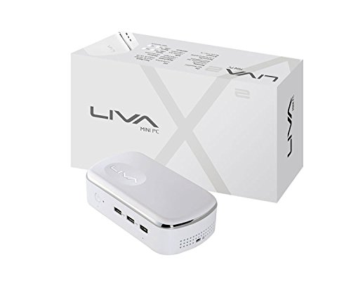 ECS PC LIVA X2, INTEL BRASWELL N3050 SOC, DDR3L, EMMC 32GB. EXPANSION SLOT1XM.2 FOR SSD (UP TO 1TB), AUDIO 1 COMBO JACK, LAN 1 GIGABIT LAN, USB 3 X 3.0, VIDEO 1 X HDMI, 1 X D-SUB SO SUPPORT WIN 8.1/10