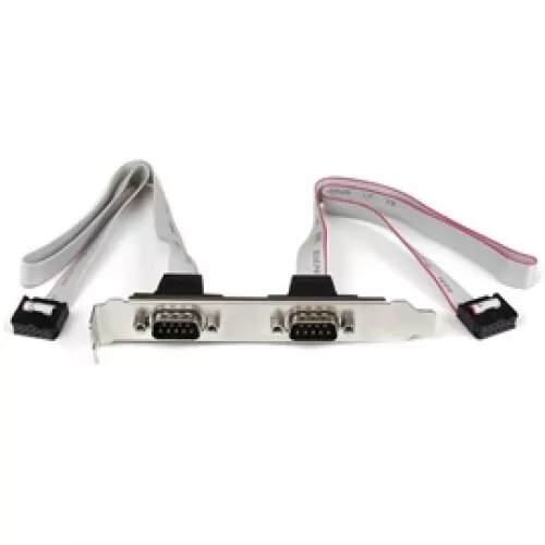 StarTech.com Model PLATE9M2P16 16 - 2 Port DB9 Serial Port Bracket to 10 Pin Head