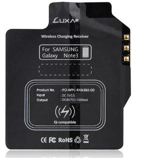 THE CA PO-WPC-RXN3BK-00 LUXA2 Wireless Receivers for Samsung note 3