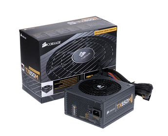 CORSAIR PW TX850M Enthusiast Series. 850 vatios