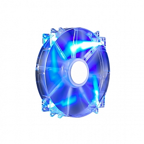 CM CA MEGAFLOW 200 BLUE LED SILENT FAN (R4-LUS-07AB-GP) FAN 200MM 700RPM CON 3-PIN 12V LED BLUE