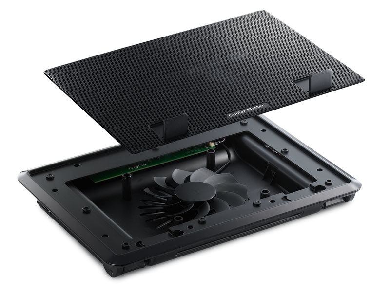 CM CA NOTEPAL ErgoStand II Fan Speed 700 ~ 1400 Â± 150 RPM, Support up to 17 Laptops